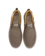 mocassino taupe da uomo con pattino ANTISCIVOLO | WALK IN PITAS mocassino taupe da uomo con pattino ANTISCIVOLO | WALK IN PITAS