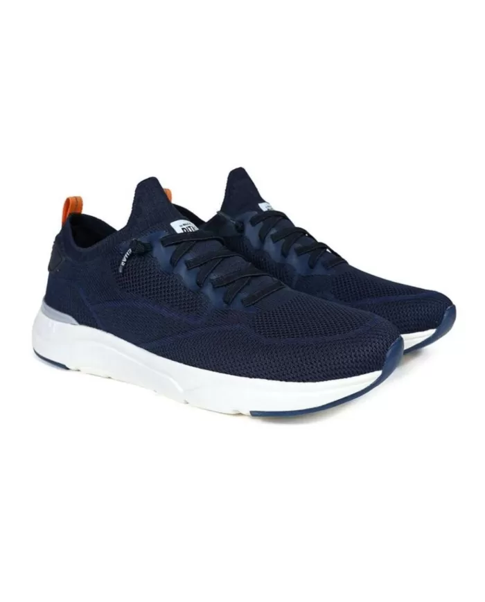 sneaker comfort RICICLATO marino da uomo | WALK IN PITAS sneaker comfort RICICLATO marino da uomo | WALK IN PITAS