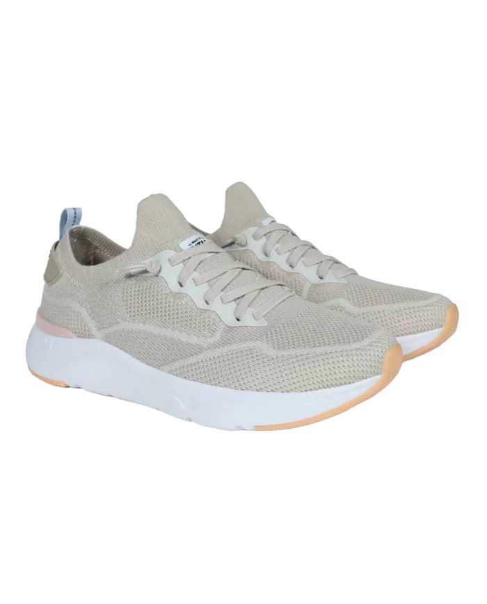 sneaker comfort RICICLATO beige da donna | WALK IN PITAS sneaker comfort RICICLATO beige da donna | WALK IN PITAS