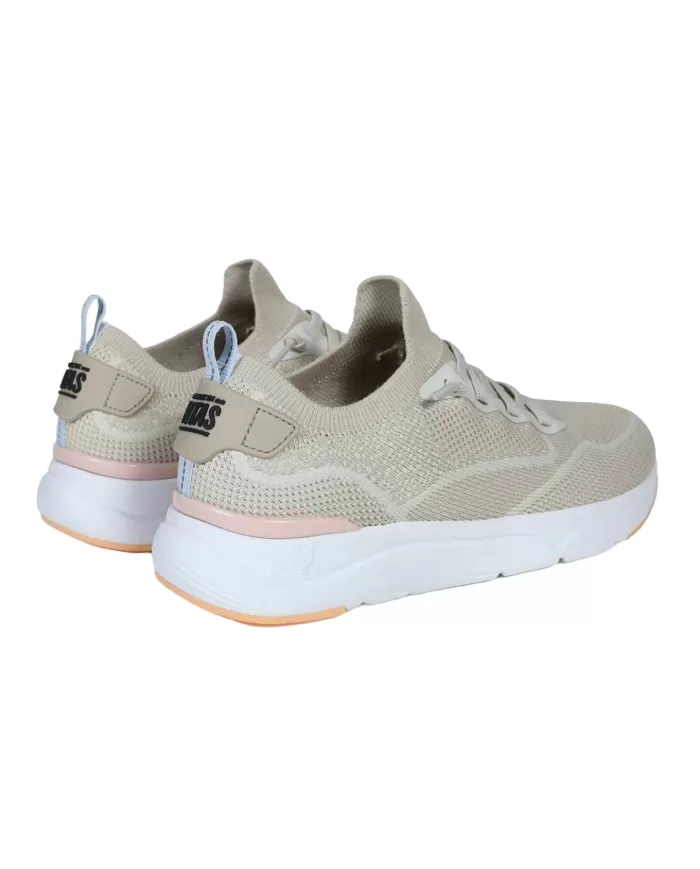 sneaker comfort RICICLATO beige da donna | WALK IN PITAS