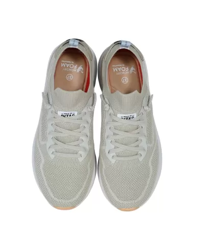 sneaker comfort RICICLATO beige da donna | WALK IN PITAS