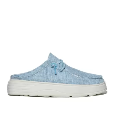 sabot verde da donna con DETTAGLIO RICAMATO | WALK IN PITAS