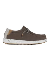 mocassino taupe da uomo con MOTIVO RICAMATO | WALK IN PITAS mocassino taupe da uomo con MOTIVO RICAMATO | WALK IN PITAS