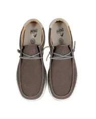 mocassino taupe da uomo con MOTIVO RICAMATO | WALK IN PITAS mocassino taupe da uomo con MOTIVO RICAMATO | WALK IN PITAS