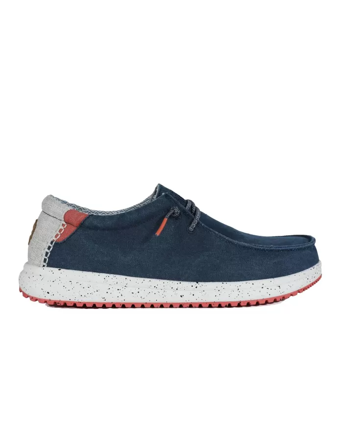 mocassino marino da uomo con MOTIVO RICAMATO | WALK IN PITAS mocassino marino da uomo con MOTIVO RICAMATO | WALK IN PITAS