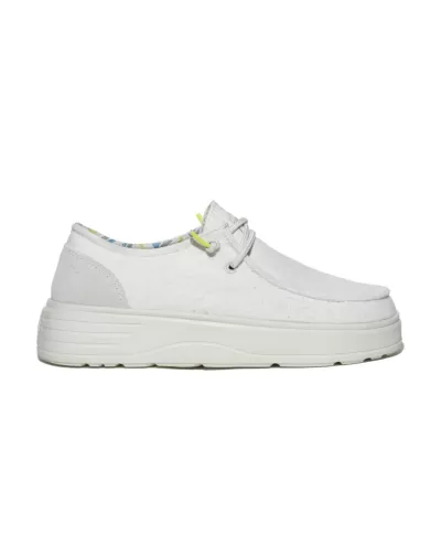 mocassino crudo da donna con interno a fantasia | WALK IN PITAS