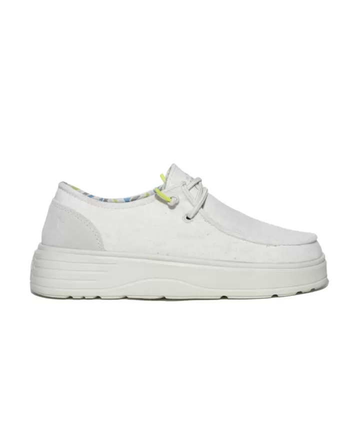 mocassino crudo da donna con interno a fantasia | WALK IN PITAS mocassino crudo da donna con interno a fantasia | WALK IN PITAS