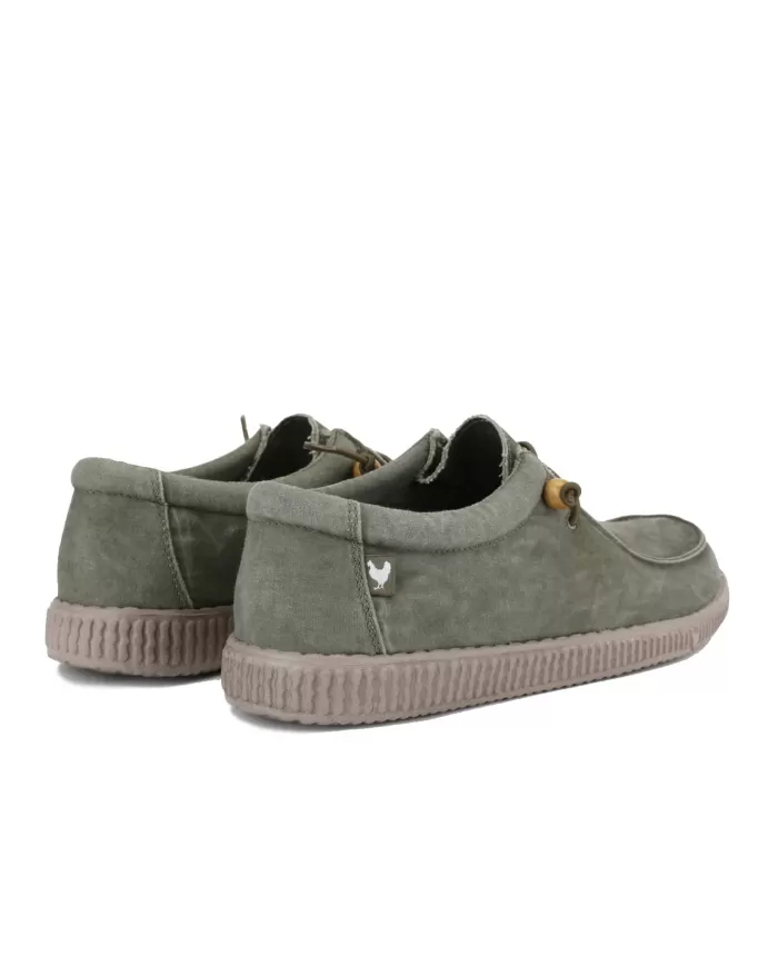 mocassino casual kaki da uomo TRASPIRANTE | WALK IN PITAS mocassino casual kaki da uomo TRASPIRANTE | WALK IN PITAS