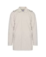 trench impermeabile beige uomo con fantasia su capuccio | AQUASCUTUM trench impermeabile beige uomo con fantasia su capuccio | AQUASCUTUM