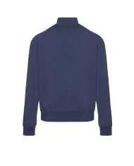 giubbino bomber navy da uomo con bordi a costine | AQUASCUTUM