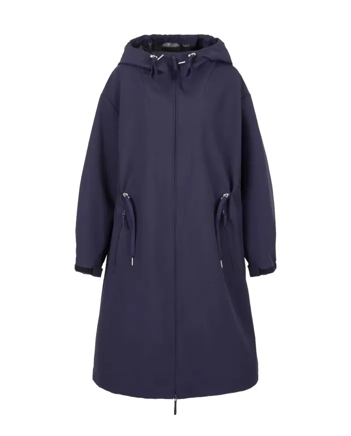 trench blueberry jelly da donna con dettagli logati | ARMANI EXCHANGE trench blueberry jelly da donna con dettagli logati | ARMANI EXCHANGE
