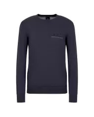 maglia night sky da uomo con logo impresso e ricamo | ARMANI EXCHANGE maglia night sky da uomo con logo impresso e ricamo | ARMANI EXCHANGE