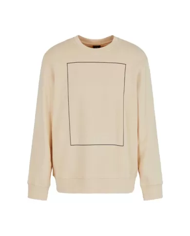 felpa fog da uomo con stampa logata | ARMANI EXCHANGE