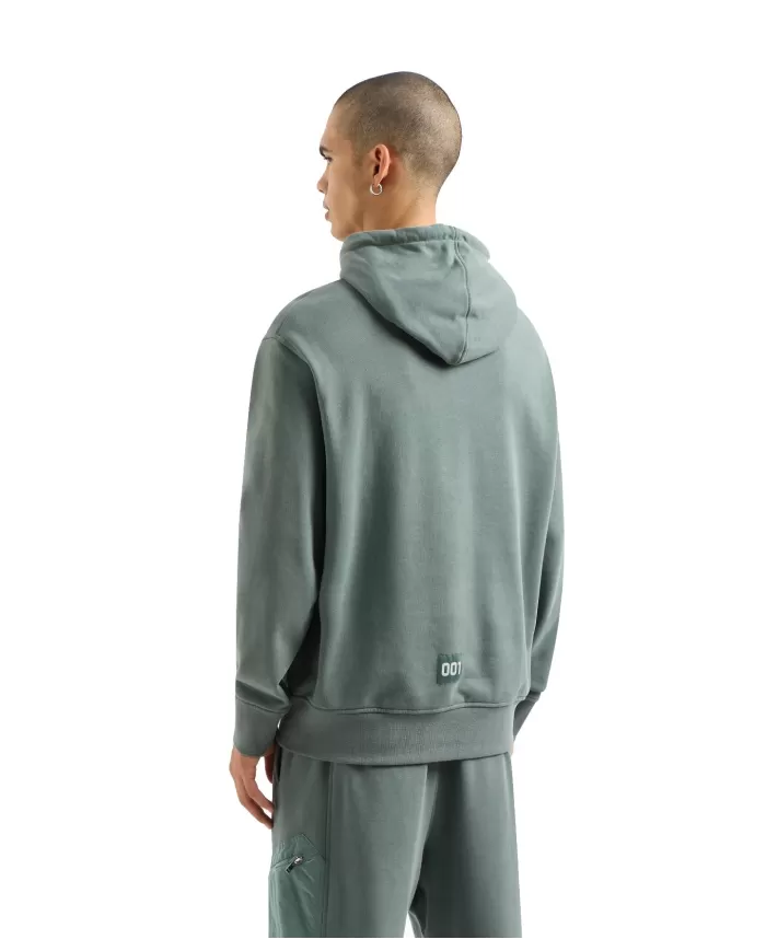 felpa balsam green uomo con tasca ricamata con logo | ARMANI EXCHANGE felpa balsam green uomo con tasca ricamata con logo | ARMANI EXCHANGE