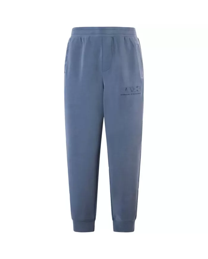 pantalone blue avio da donna con logo impresso | ARMANI EXCHANGE pantalone blue avio da donna con logo impresso | ARMANI EXCHANGE