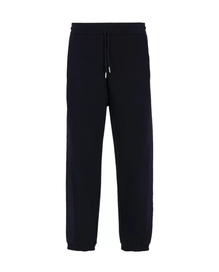 pantalone jogger deep navy da uomo con logo stripes | ARMANI EXCHANGE pantalone jogger deep navy da uomo con logo stripes | ARMANI EXCHANGE