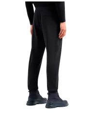 pantalone deep navy da uomo con piccolo logo ricamo | ARMANI EXCHANGE pantalone deep navy da uomo con piccolo logo ricamo | ARMANI EXCHANGE