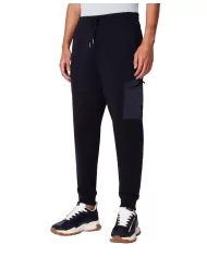pantalone jogger deep navy uomo con ricami e patch | ARMANI EXCHANGE pantalone jogger deep navy uomo con ricami e patch | ARMANI EXCHANGE