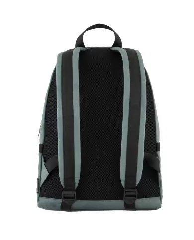 zaino balsam green uomo con motivo logato all-over | ARMANI EXCHANGE