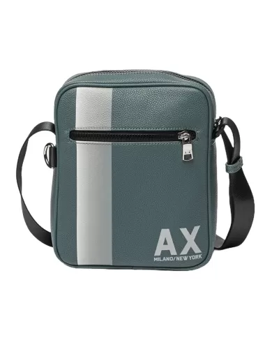 tracolla balsam green da uomo con logo stampato | ARMANI EXCHANGE