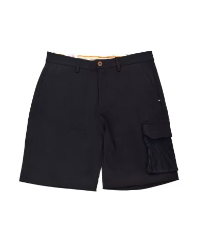 bermuda blu da uomo con tascone su gamba e varie tasche | BOB bermuda blu da uomo con tascone su gamba e varie tasche | BOB