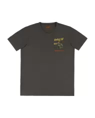 t-shirt piombo da uomo con piccola stampa su petto | BOB t-shirt piombo da uomo con piccola stampa su petto | BOB