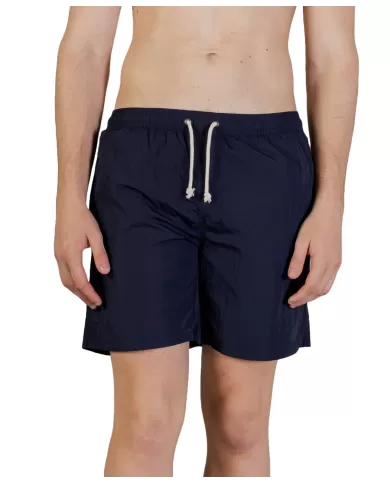 boxer mare navy da uomo con motivo a quadri su tasca | AQUASCUTUM boxer mare navy da uomo con motivo a quadri su tasca | AQUASCUTUM