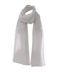 stola bianca da donna stile sciarpa in tinta unita | KOCCA