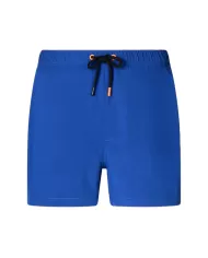 short mare cyber blue da uomo logato sul fondo | SAVE THE DUCK short mare cyber blue da uomo logato sul fondo | SAVE THE DUCK