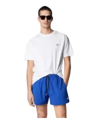 short mare cyber blue da uomo logato sul fondo | SAVE THE DUCK short mare cyber blue da uomo logato sul fondo | SAVE THE DUCK