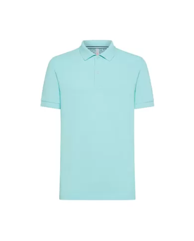 polo lavorato in cold dye acqua da uomo con logo ricamo | SUN68 polo lavorato in cold dye acqua da uomo con logo ricamo | SUN68