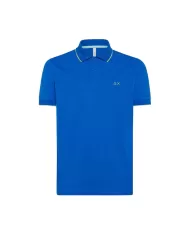 polo royal da uomo con dettaglio small stripes e logo | SUN68