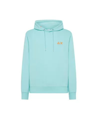 felpa acqua da uomo con ricamo logato sul petto | SUN68 felpa acqua da uomo con ricamo logato sul petto | SUN68