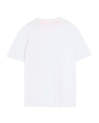 t-shirt bianca da uomo con stampa e dettaglio logato | SUNS t-shirt bianca da uomo con stampa e dettaglio logato | SUNS