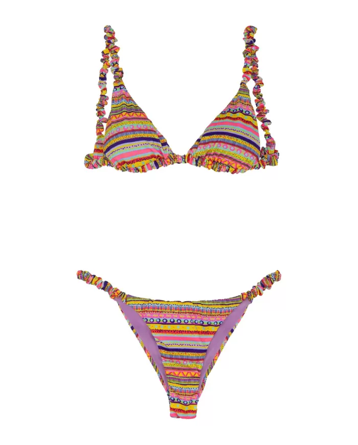 bikini da donna con fantasia seashell all-over | ME FUI bikini da donna con fantasia seashell all-over | ME FUI