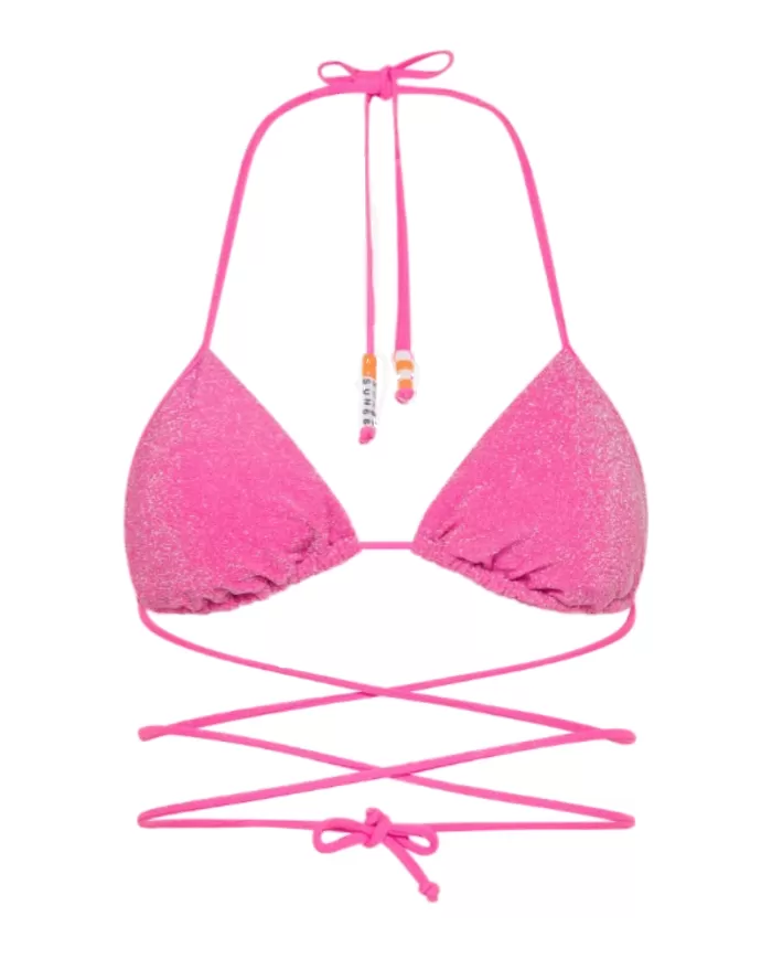 bikini mare fuxia da donna con dettaglio lurex | SUN68 bikini mare fuxia da donna con dettaglio lurex | SUN68