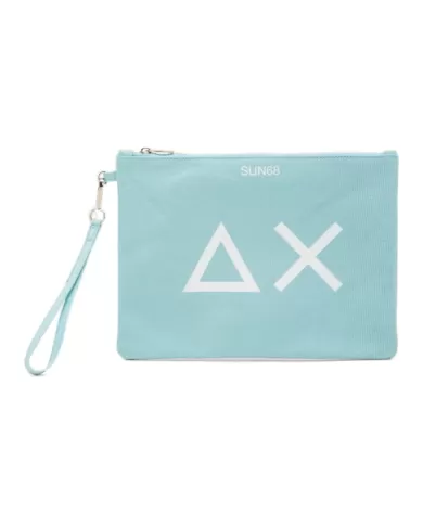 pochette mare acqua da donna con logo centrale, in basso | SUN68 pochette mare acqua da donna con logo centrale, in basso | SUN68