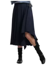 Gonna donna lunga taglio asimmetrico | KOKKA