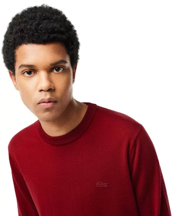 maglia uomo in lana Merinos | LACOSTE