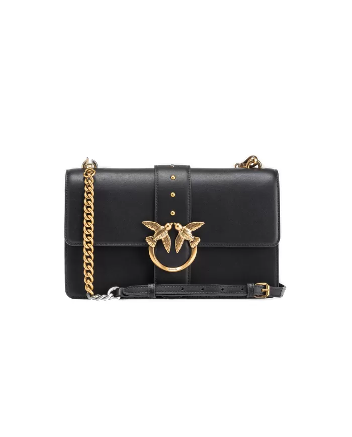 Borsa Donna neo/oro antico con borchie 100053 A0F1 LOVE ONE | PINKO Borsa Donna neo/oro antico con borchie 100053 A0F1 LOVE ONE | PINKO