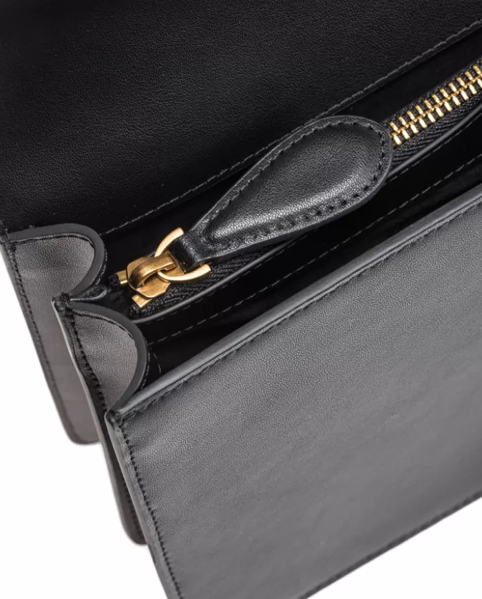 Borsa Donna neo/oro antico con borchie 100053 A0F1 LOVE ONE | PINKO