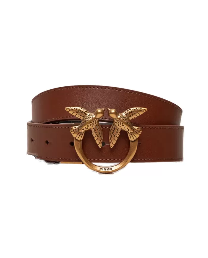 Cintura Donna 100125 A1Z6 Love Birds Monogram H3| PINKO Cintura Donna 100125 A1Z6 Love Birds Monogram H3| PINKO