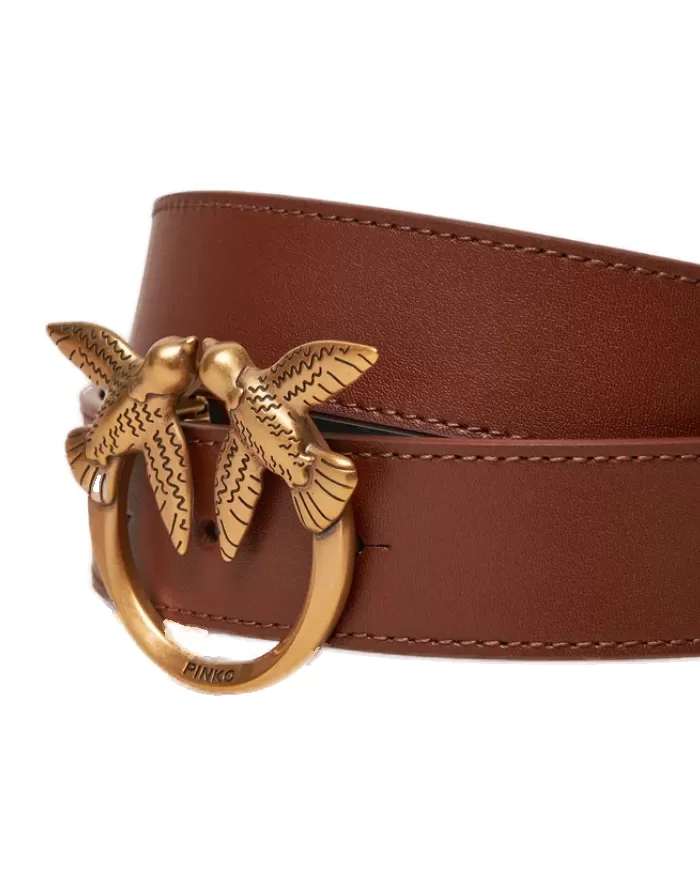 Cintura Donna 100125 A1Z6 Love Birds Monogram H3| PINKO