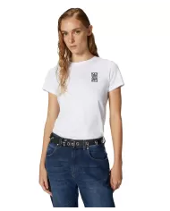 T-shirt Donna cotone regular 100355 A23D BUSSOLOTTO | PINKO