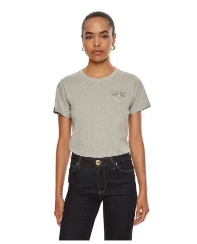 T-shirt donna gioiello love birds 103320 A24E NAMBRONE| PINKO T-shirt donna gioiello love birds 103320 A24E NAMBRONE| PINKO