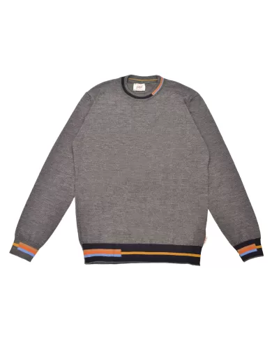 Maglia Uomo lana regular BLUES | BOB Maglia Uomo lana regular BLUES | BOB