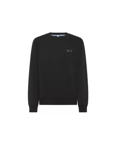 Felpa Uomo Logo Ricamo Girocollo F44103 ROUND COTTON FL|SUN68 Felpa Uomo Logo Ricamo Girocollo F44103 ROUND COTTON FL|SUN68
