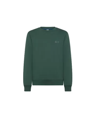 Felpa Uomo Logo Ricamo Girocollo F44103 ROUND COTTON FL | SUN68 Felpa Uomo Logo Ricamo Girocollo F44103 ROUND COTTON FL | SUN68