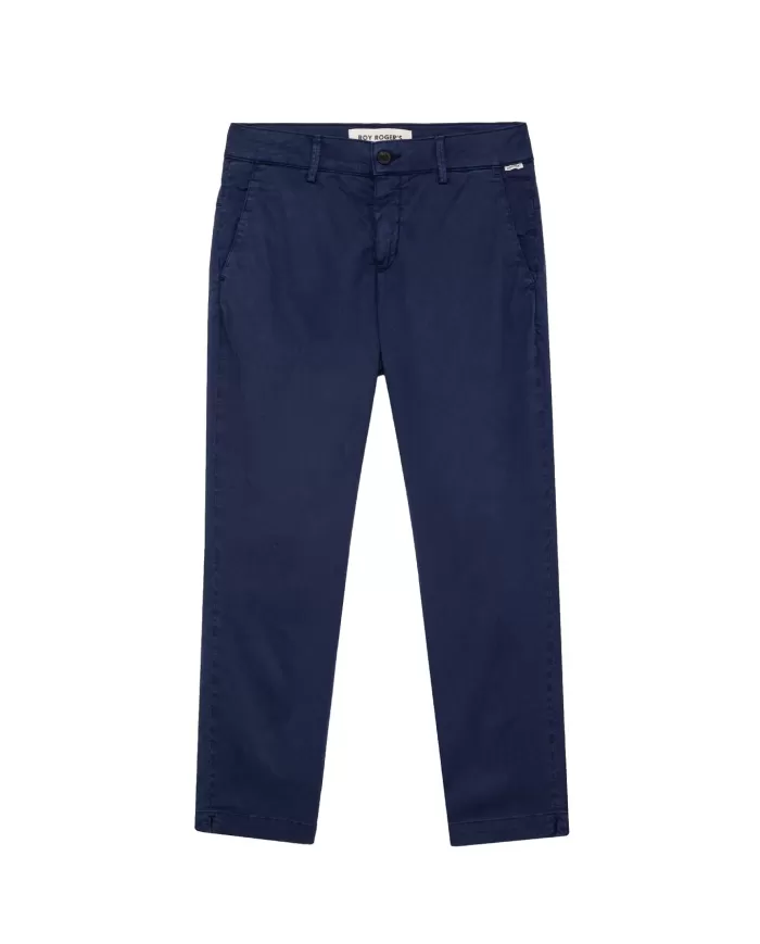Pantalone Donna cotone slim RND057P4030112 CHINO FLOW | ROY ROGER'S Pantalone Donna cotone slim RND057P4030112 CHINO FLOW | ROY ROGER'S