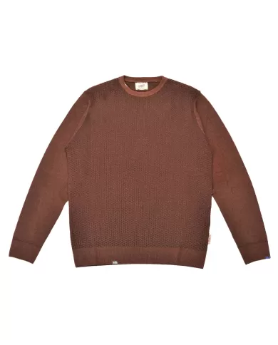 Maglia Uomo lana regular ricamo DUNKI RK R00459 | BOB Maglia Uomo lana regular ricamo DUNKI RK R00459 | BOB